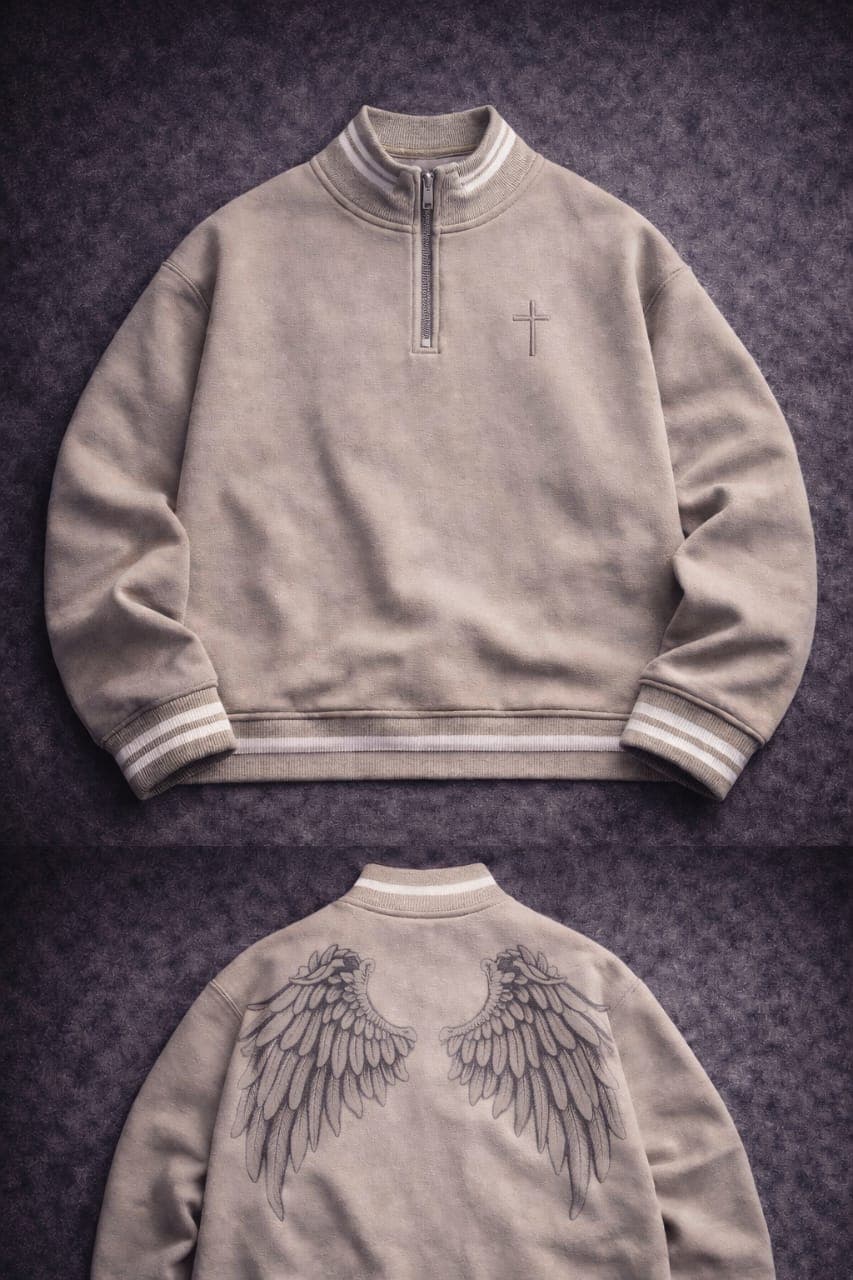 AFTER HOURS Quarter-Zip Sweatshirt 2