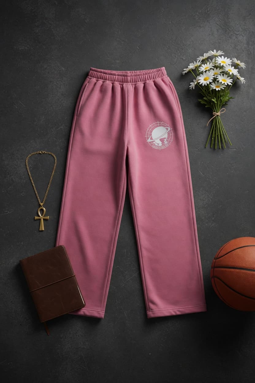 SILENT ENTRY Wide-Leg Sweatpants 2